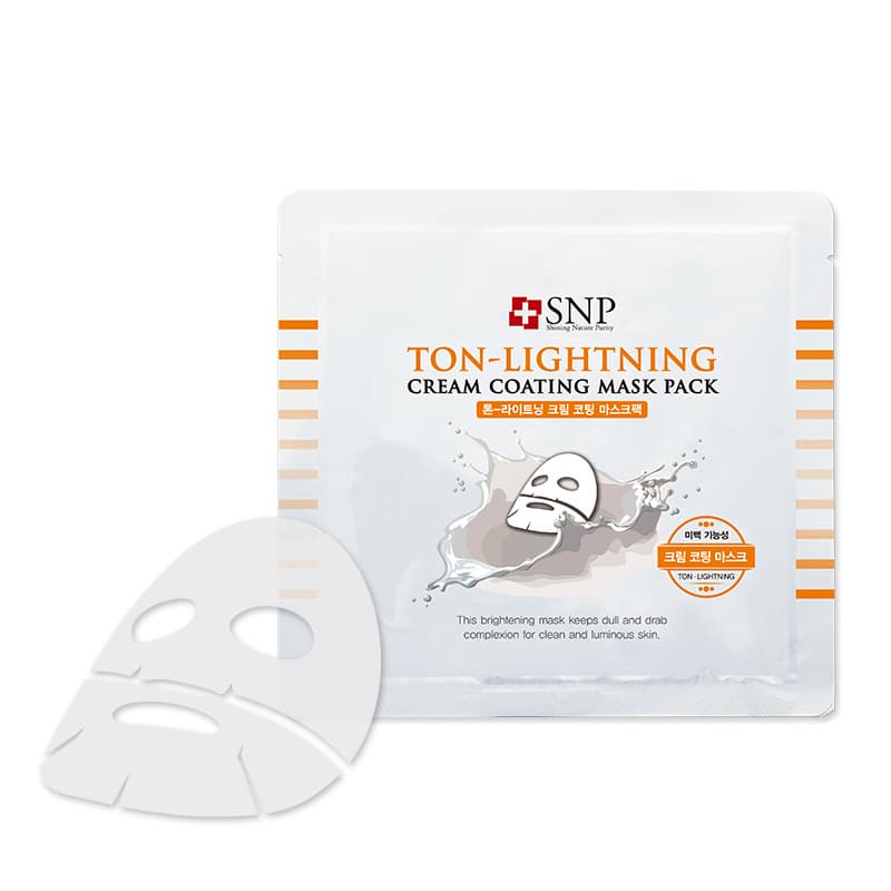 SNP Tone_Lightning Cream Coating Mask